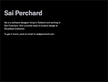 Tablet Screenshot of perchard.com